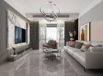 Gray Polished Sintered Stone Slab 1200x1200mm Indoor Floor