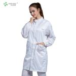 Autoclavable Sterilization Clean Room Coats With Carbon Fiber For Pharmaceutical