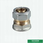 Customized Female Threaded Coupling Compression Brass Fittings Screw Fittings