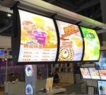 double sides menu light box,KFC menu light box, fast food restaurant menu board,