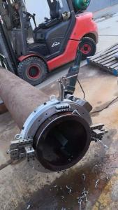 China 18in Pipe Cold Cutting Beveling Machine SFM1218 DN450 Pipe Cold Cutting factory
