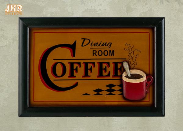 Coffee House Wall Decor Antique Wooden Wall Signs Decorative Wall Plaques Home