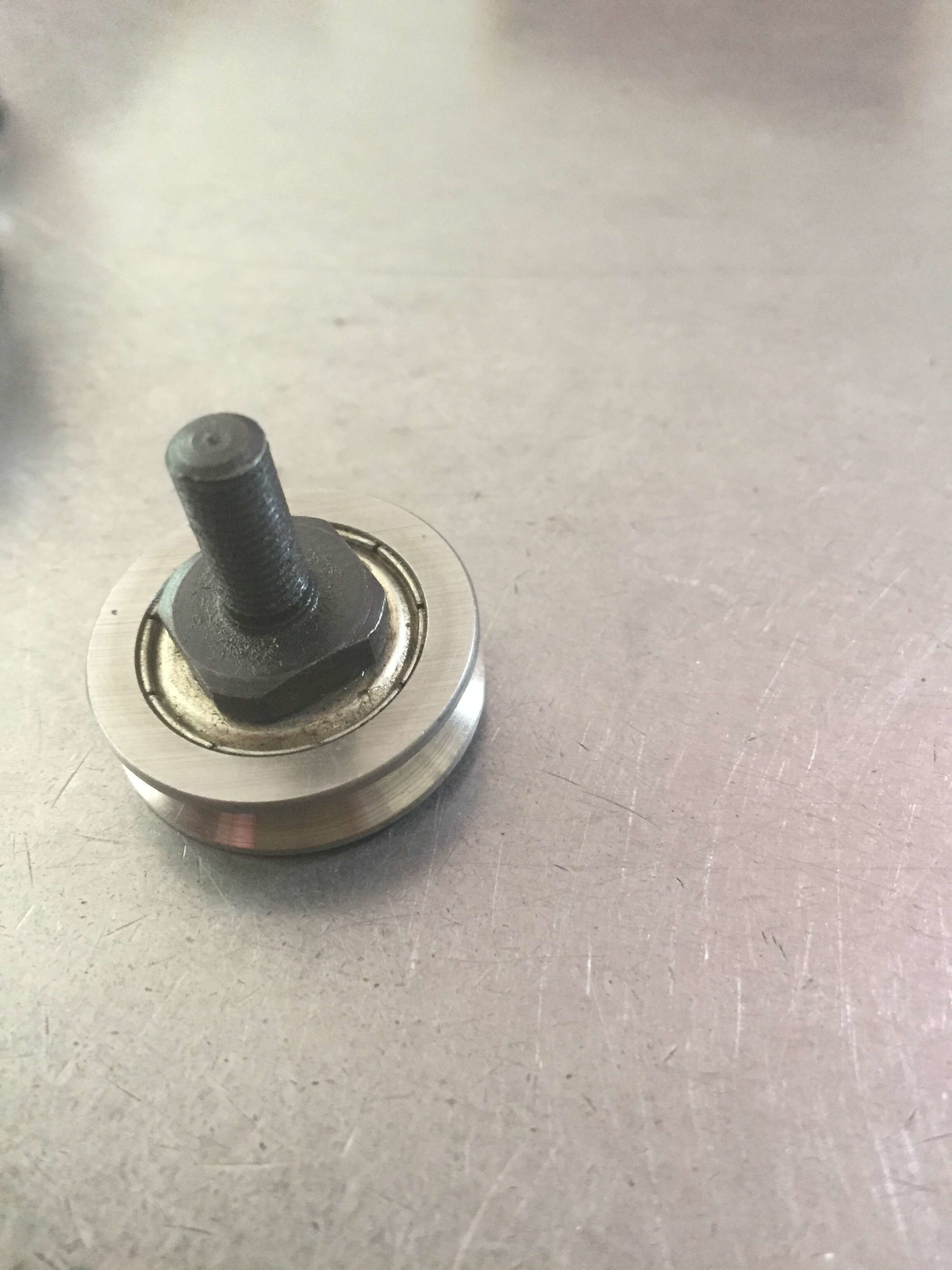 LV 204-57 ZZ 20mm Id Ball Bearing , Double Shielded Ball Bearings Chrome Steel