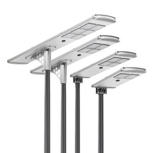 China 80W 12.8V/57AH Integrated Solar Street Lights 150LM/W factory