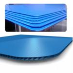 2000x1000 PP Flute Sheet 3mm 4mm Polypropylene Fluted Board