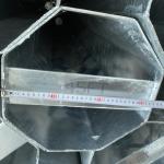 3.75mm 4.0mm Galvanized Structural Steel Tubing Electric Transmission Metal