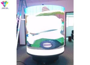 China Cylindrical Creative LED Display Paint Coated Cold Rolled Steel Material factory