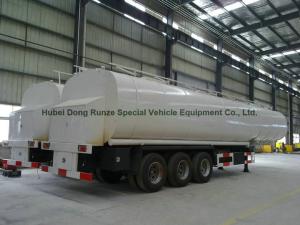 China 50Ton liquid Asphalt Tanker Semi-trailer with 2TBL45P BALTUR Heating and Insulation factory
