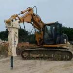 Komatsu PC120 Excavator Tunnel Boom Short Reach Practical High Strength