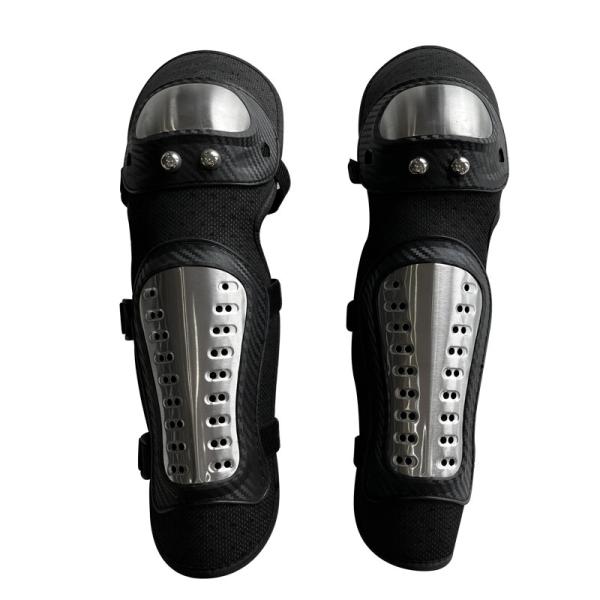Customized Logo Steel and EVA Legs Protectors for Professional Motorcycle
