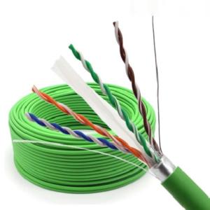 China 99.99% 100 Ft Cat5e Ethernet Cable Oxygen Free UTP Cat5e 4pr 24awg Network Cable factory