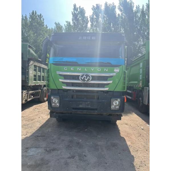 Used SAIC Hongyan 430hp dump truck