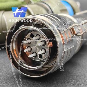 China J599A8（ARINC801）series optical fiber connector， factory
