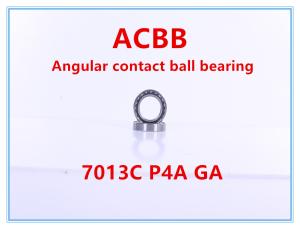 China 7013 C P4 GA Angular Contact Ball Bearing factory
