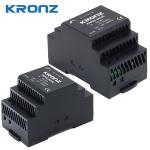 60W Output Power Industrial Power Supply with Din Rail Mount 4.9-5.5V ADJ