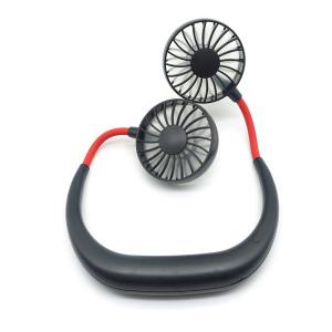 China Summer Cooling Airflow mini 27mm Portable Neck Fan factory