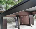 mdf with wood veneer desk/table,wooden writing desk for hotel bedroom,casegoods