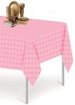 Oilproof PEVA Heavy Duty Table Covers Print Logo 0.022mm Thick