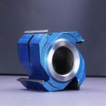 High Frequency Welding Process Wood Spindle Shaper Spiral Cutter Head Manufactur