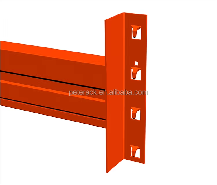 Peterack Heavy-Duty Push Back Racking System for Warehouse Storage