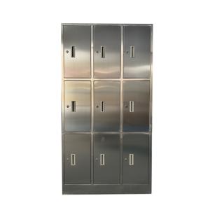 China ESD-Safe Stainless Steel Cleanroom Shoe Cabinet | ISO 14644 &amp; GMP Pharma Compliant factory