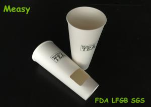 China Virgin Pulp Material Coffee Double Wall Paper Cups With 2 Cups Integrated 600cc factory