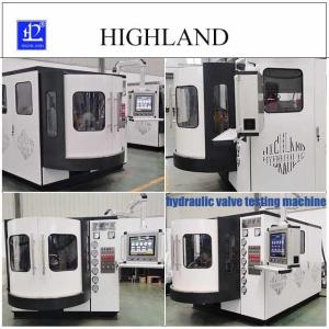 China HIGHLAND Hydraulic Valve Test Benches Pressure Capacity 35 Mpa factory