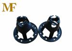 Round Base Plastic Rebar Spacer For Reinforcing Steel Bars / Steel Mesh