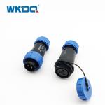 Threaded Sp Series Waterproof Connector Wk21 Docking Circular Pin Plug And