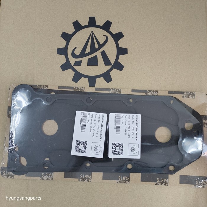 Oil Cooler Gasket 6742-01-1080 6742011080 6743-51-4430 6743514430 For Excavator PC300