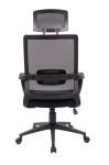 Upgrade Your Office Furniture with 8955 Fixed Arm Massage Mesh Chair in Modern
