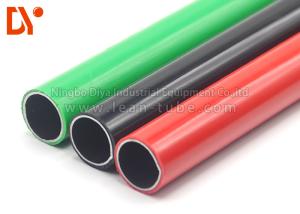 China Cold Rolled Plastic Coated Steel Tube Diameter 28mm Custom Color For Workshop factory