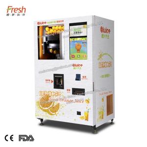 China white color VA1 220V orange juice vending machine for supermarket factory