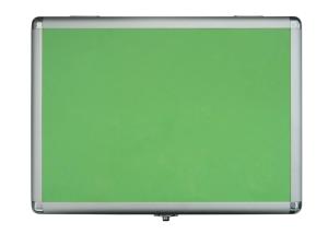China Durable Table Tennis Racket Case Green Top Silver Edge Aluminum For Bats / Balls factory