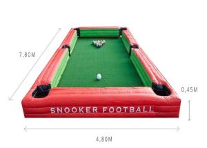 China Custom Inflatable Snooker Ball Games Inflatable Billiards Table Sport Games factory