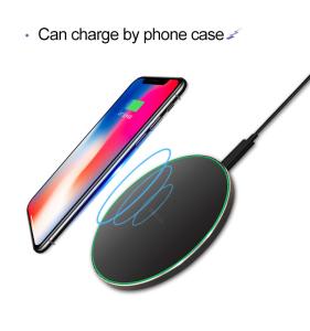 China Simple and Fashion Design Wireless Fast Charger, Safe and High Quality Wireless Charger Pad factory