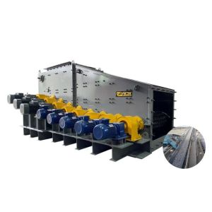 420-1000 TPH Throughput Mineral Roll Screening Equipment Vibration Free