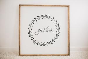 China Home Decoration Wall Sign Sayings , Hanging Personalized Wood Family Signs factory