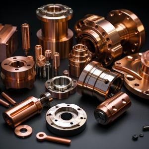 China Micro Machining CNC Copper Parts , CNC Turning Machining Parts OEM factory