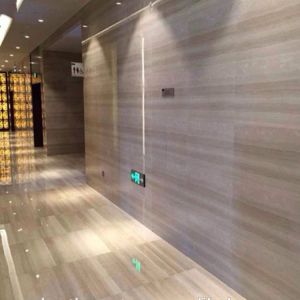 China 2018 Wholesale low price wood grain glazed sunny grey marble factory