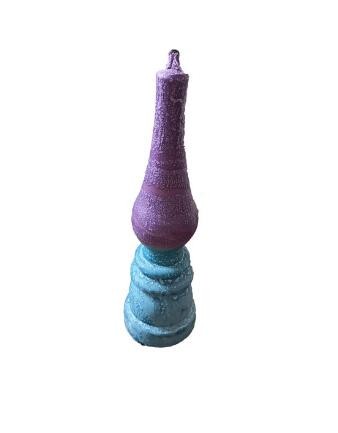 H100% paraffin wax unscented havdalah lamp candle handmade and packed with printing box