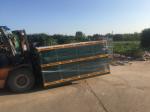 Black Galvanized Wire Mesh Fence