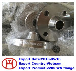 China ASTM A182 F60 2205 S32205 WN SO Blind flange forging disc ring factory