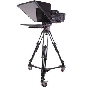 China 24 Inch Television and Broadcast Studio Teleprompter with 1 Set Remote Live Sports factory