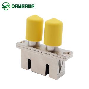 China Metal SC To ST Duplex Fiber Optic Hybrid Adapter Singlemode factory