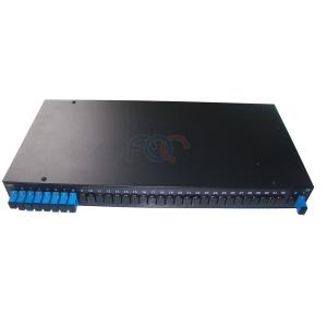 China FC UPC 1x8 Rack Mount Plc Splitter For FTTH Passive Optical Network factory