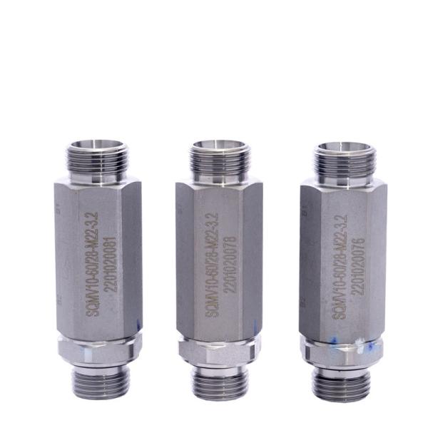 China 350Bar Hydraulic Flow Valve Iron Single Way Solenoid Throttle Valve factory