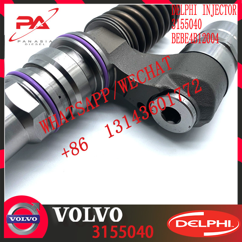 Diesel Engine Fuel injector 3155040 BEBE4B12004 A3 for V-O-L-V D12 3039 EURO SPEC 340-380 HP