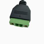135mm Length Copper IP Camera Cable with PVC Jacket Customize Cable Assembly 007