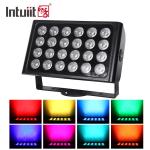 24PCS 10w Waterproof Led Wall Washer Light High Power Led Flood Light RGBW Led